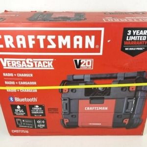 Craftsman Versastack Bluetooth Radio/charger